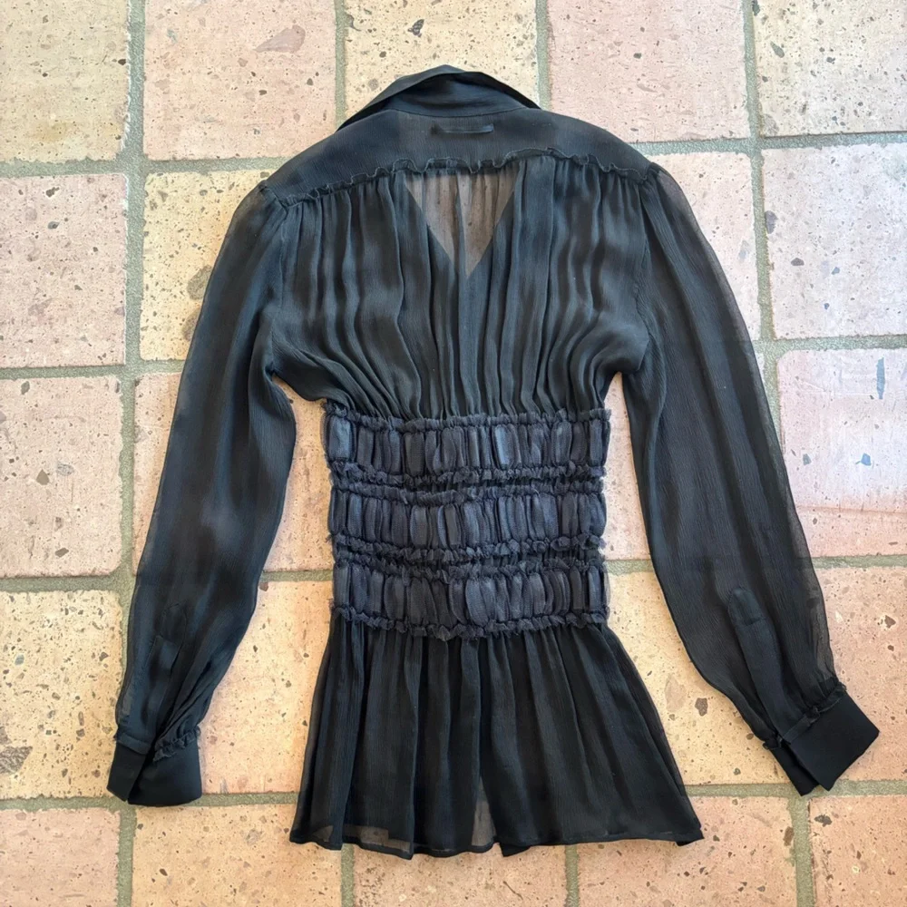 Vintage Jean Paul Gaultier Silk Top - Picture 4 of 6